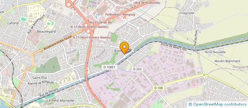 localisation de l'entreprise MONSIEUR JANICK GUIBERT  PERIGNY