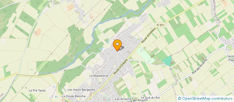 localisation de l'entreprise MONSIEUR JANICK HEAULE à CLERY-SAINT-ANDRE
