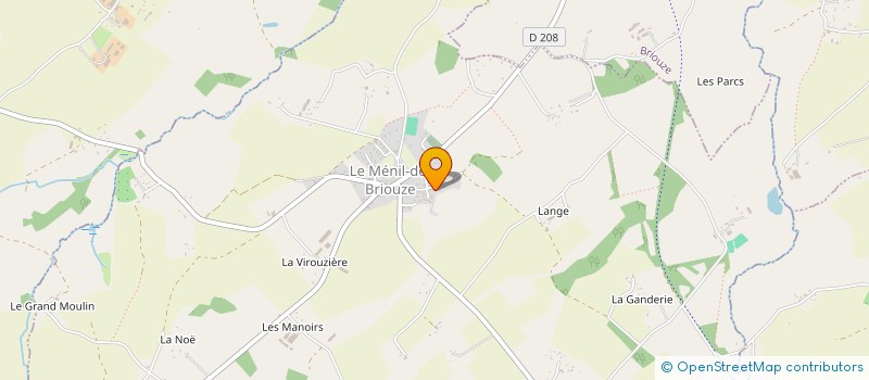 localisation de l'entreprise MONSIEUR JANICK LEPRINCE à LE MENIL-DE-BRIOUZE