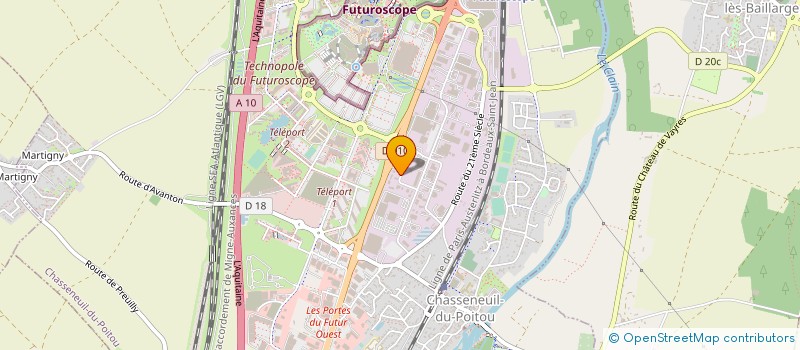 localisation de l'entreprise MONSIEUR JANICK TALON  DOMPIERRE-SUR-MER