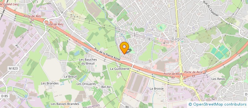 localisation de l'entreprise MONSIEUR JANICK VALBOUSQUET  REZE