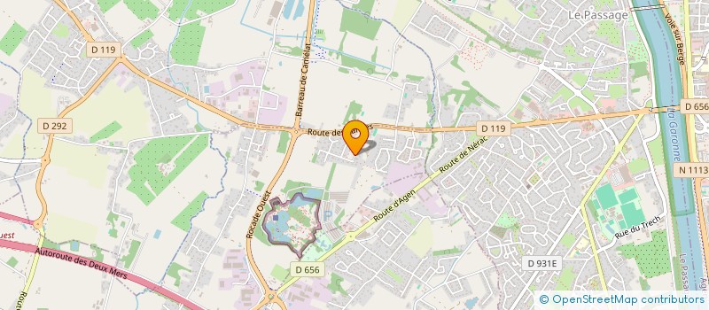 localisation de l'entreprise MONSIEUR JANICK VIVEN  ROQUEFORT