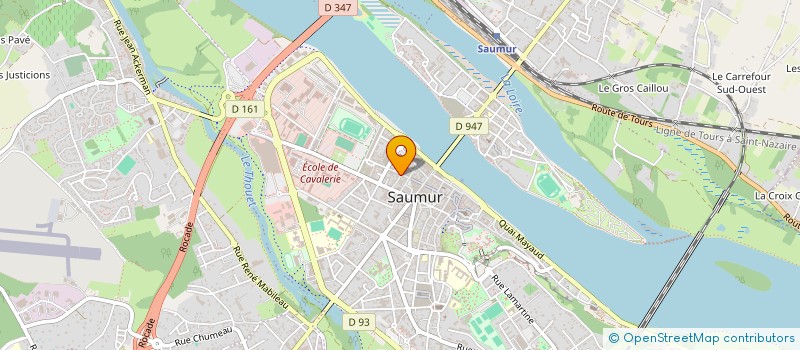 localisation de l'entreprise MONSIEUR JANIK JOUSSELIN à SAUMUR