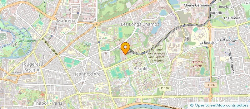 localisation de l'entreprise MONSIEUR JANIK KIBIR-BELLANCE  RENNES