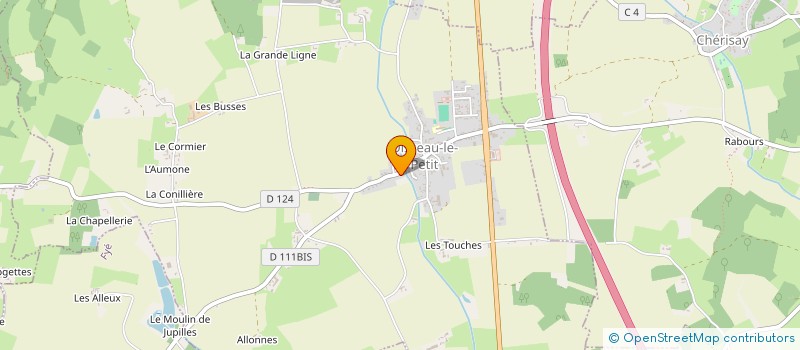 localisation de l'entreprise MONSIEUR JANIK LEMAIRE  OISSEAU-LE-PETIT