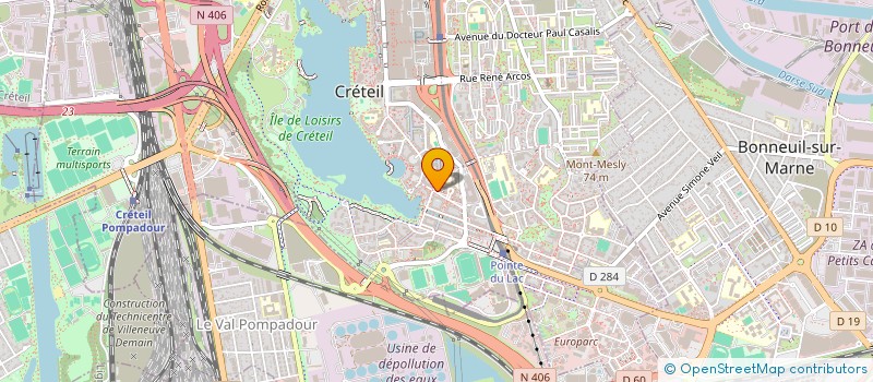 localisation de l'entreprise MONSIEUR JANILSON GONCALVES  CRETEIL