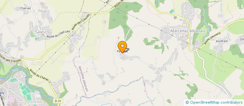 localisation de l'entreprise MONSIEUR JANIS DEAMBROSIS  MARCELLAZ-ALBANAIS