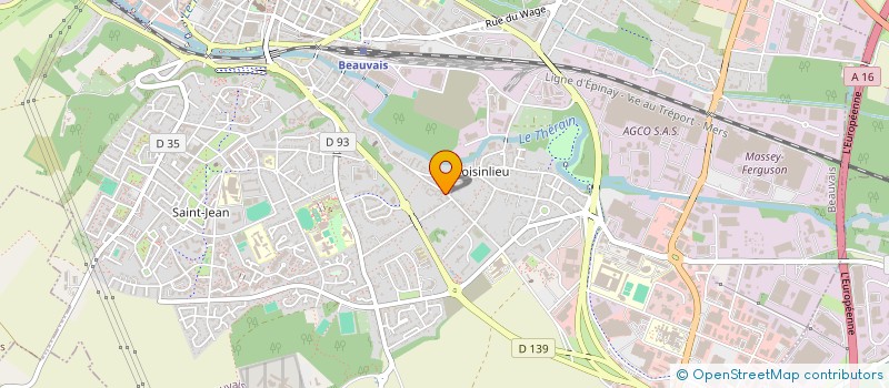 localisation de l'entreprise MONSIEUR JANIS SKREBELIS AIZPURIETIS  BEAUVAIS