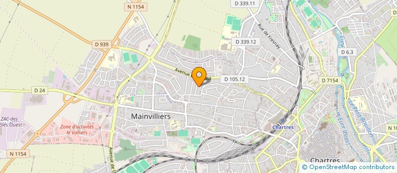 localisation de l'entreprise MONSIEUR JANIS VAISLA à MAINVILLIERS