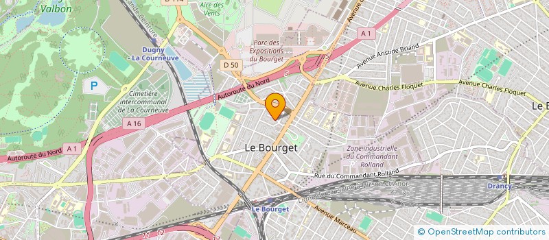 localisation de l'entreprise MONSIEUR JANITH DORAPE VITHANAGE à LE BOURGET