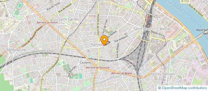 localisation de l'entreprise MONSIEUR JANIV AUNEY  BORDEAUX