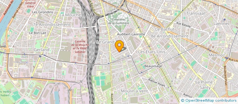 localisation de l'entreprise MONSIEUR JANKO CHAM  LYON 8EME