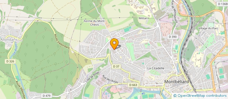 localisation de l'entreprise MONSIEUR JANNA METCHAT  MONTBELIARD