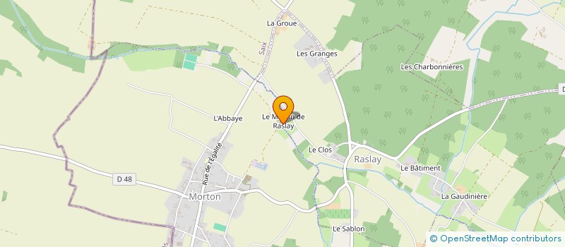 localisation de l'entreprise MONSIEUR JANNICK SAVATIER à LES TROIS-MOUTIERS