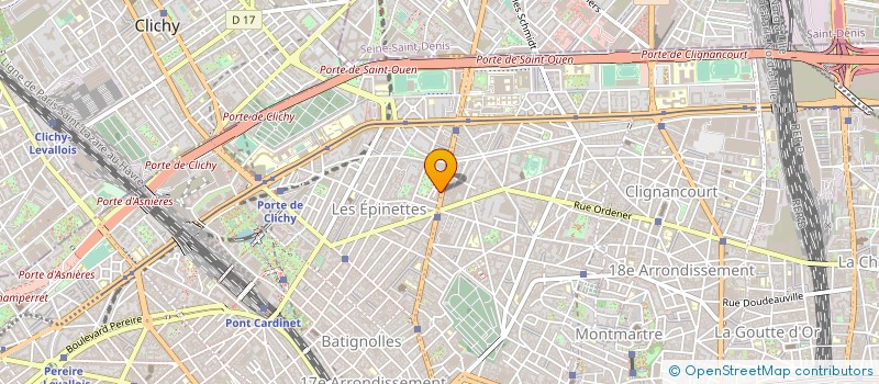 localisation de l'entreprise MONSIEUR JANNY ROUMI à PARIS