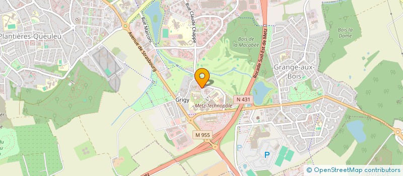 localisation de l'entreprise MONSIEUR JANOS BARANKA  METZ