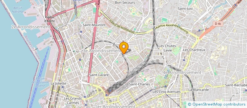 localisation de l'entreprise MONSIEUR JANOS RACZ à MARSEILLE