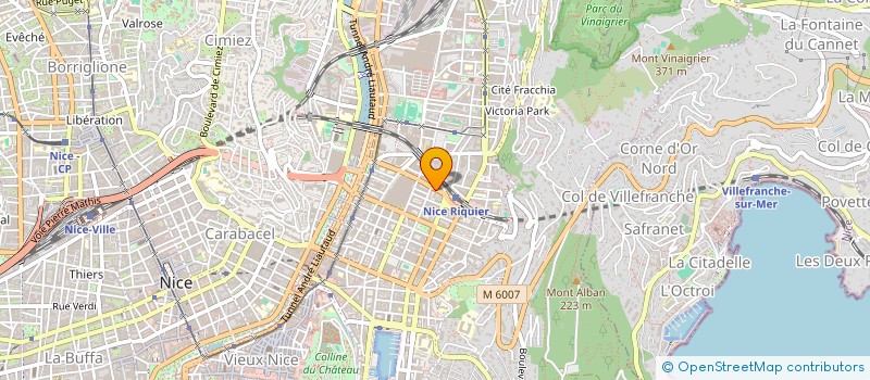 localisation de l'entreprise MONSIEUR JANOSCH TREFFERT  NICE