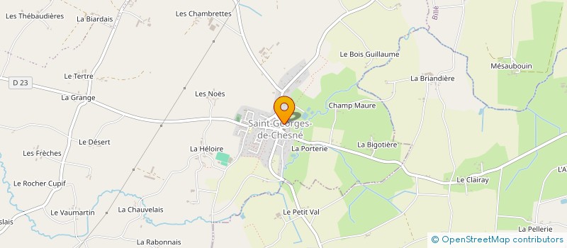 localisation de l'entreprise MONSIEUR JANOSIK LUCAS  RIVES-DU-COUESNON