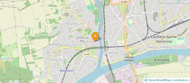 localisation de l'entreprise MONSIEUR JANUS HAASTRUP  MAURECOURT