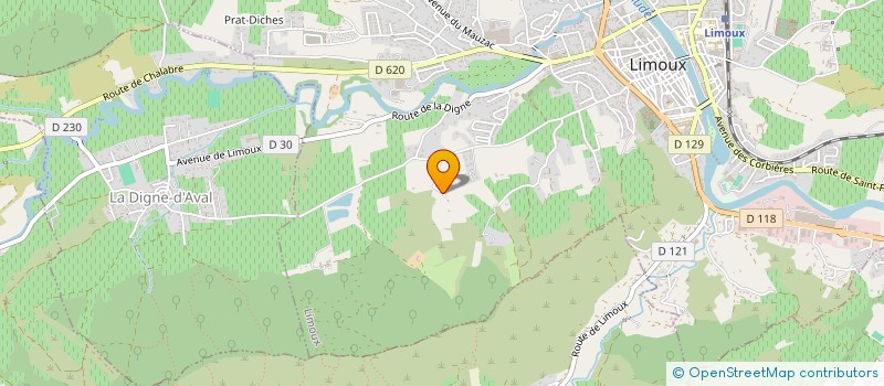 localisation de l'entreprise MONSIEUR JANUSZ KISIEL  LIMOUX