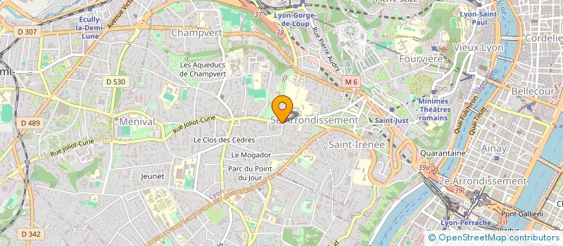 localisation de l'entreprise MONSIEUR JANUSZ KONDRAT à LYON