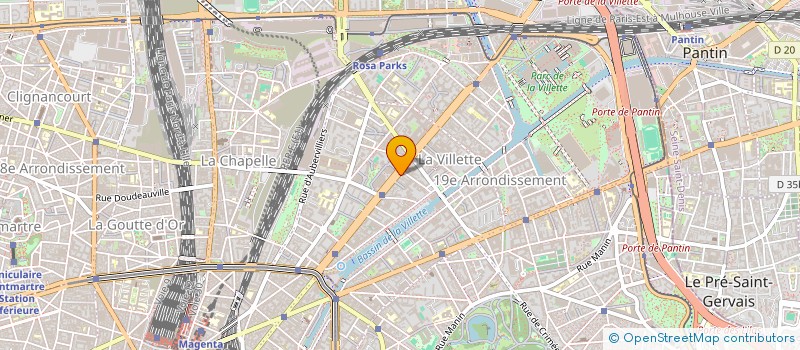 localisation de l'entreprise MONSIEUR JANUSZ PIJANKA  PARIS