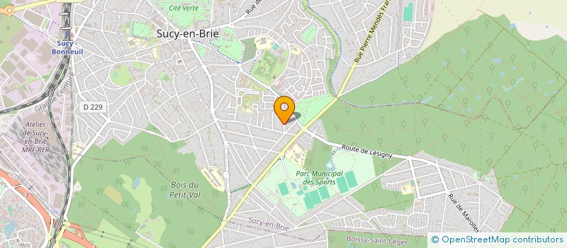 localisation de l'entreprise MONSIEUR JANUSZ POKORA à SUCY-EN-BRIE
