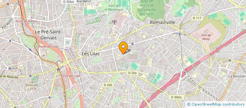 localisation de l'entreprise MONSIEUR JANUSZ SLEZAK à LES LILAS