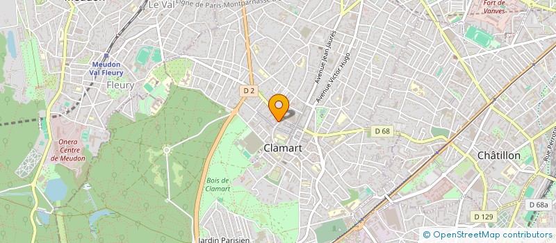 localisation de l'entreprise MONSIEUR JANUSZ SZYMCZYK à CLAMART