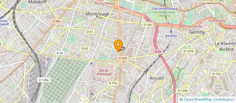 localisation de l'entreprise MONSIEUR JANUSZ WLODARCZYK à MONTROUGE