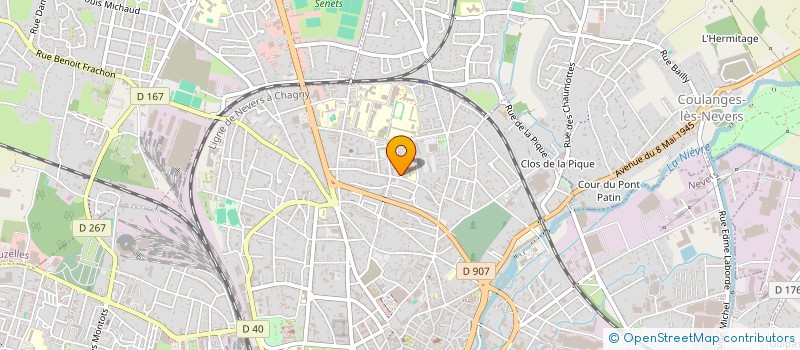 localisation de l'entreprise MONSIEUR JANUZ DEMAILI  NEVERS