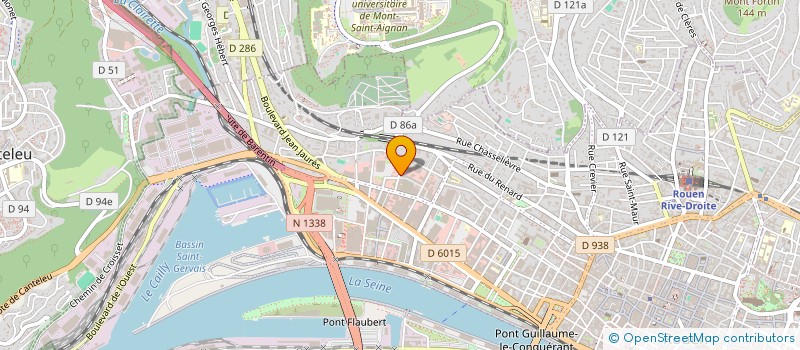 localisation de l'entreprise MONSIEUR JANVIER HABINEZA  ROUEN