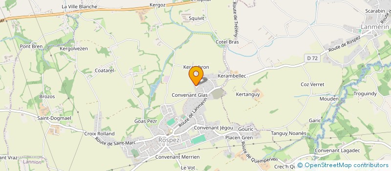 localisation de l'entreprise MONSIEUR JANVIER NDZOUZI  ROSPEZ