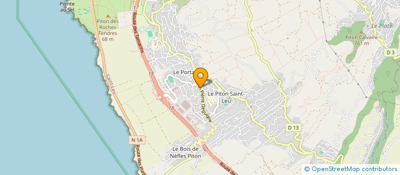localisation de l'entreprise MONSIEUR JANVIER VIRAMODELY  SAINT-LEU
