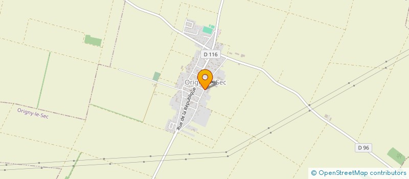 localisation de l'entreprise MONSIEUR JANY BIROST  ORIGNY-LE-SEC