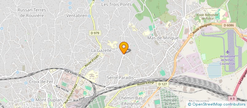 localisation de l'entreprise MONSIEUR JANY SUCHETET  NIMES