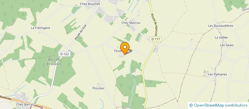 localisation de l'entreprise MONSIEUR JANYCK GACHET  SAINTE-GEMME