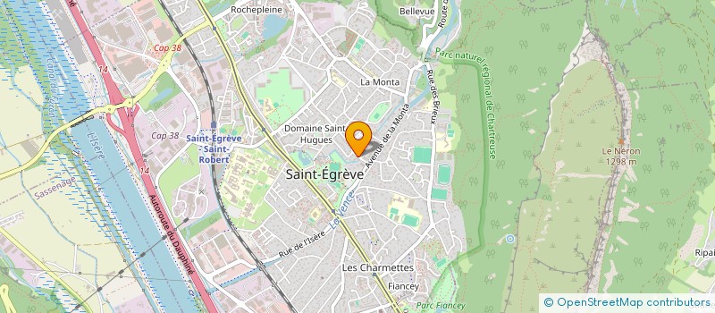 localisation de l'entreprise MONSIEUR JANYS JAMET à SAINT-EGREVE