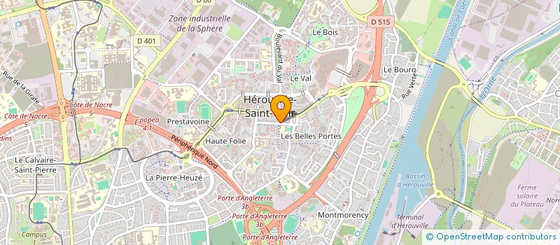 localisation de l'entreprise MONSIEUR JANZEB HOSSEINKHEL à HEROUVILLE SAINT CLAIR