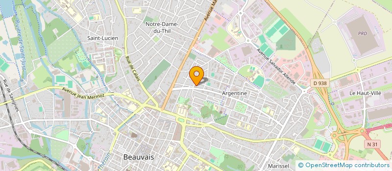 localisation de l'entreprise MONSIEUR JAOID BEN SABAHIA  BEAUVAIS