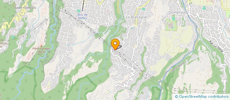 localisation de l'entreprise MONSIEUR JAONA JACKY LUNG  SAINT-DENIS