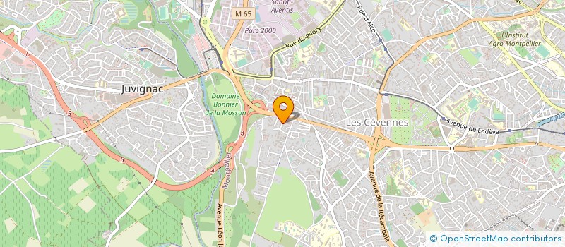 localisation de l'entreprise MONSIEUR JAOUAD AIT OU HADDA à MONTPELLIER