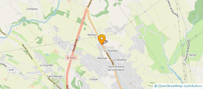 localisation de l'entreprise MONSIEUR JAOUAD AMAZIAN  CASTRES