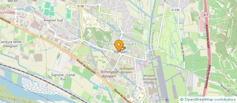 localisation de l'entreprise MONSIEUR JAOUAD ARATBI  SAINT-ANDIOL