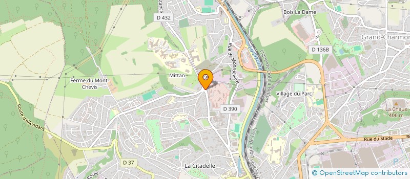 localisation de l'entreprise MONSIEUR JAOUAD BCHIRI  MONTBELIARD