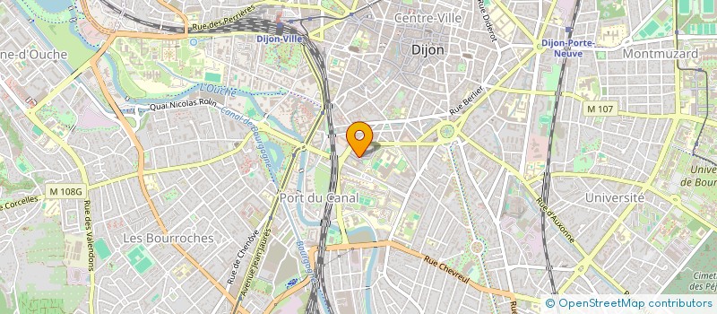 localisation de l'entreprise MONSIEUR JAOUAD BOUAOUDAT à DIJON