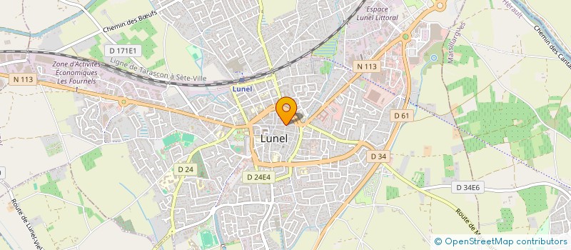 localisation de l'entreprise MONSIEUR JAOUAD BOUCHALOU à LUNEL
