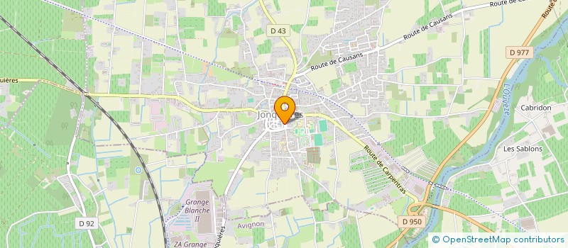 localisation de l'entreprise MONSIEUR JAOUAD BOUGHOUDDA à JONQUIERES