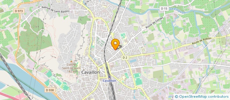 localisation de l'entreprise MONSIEUR JAOUAD BOUKADIDA  CAVAILLON